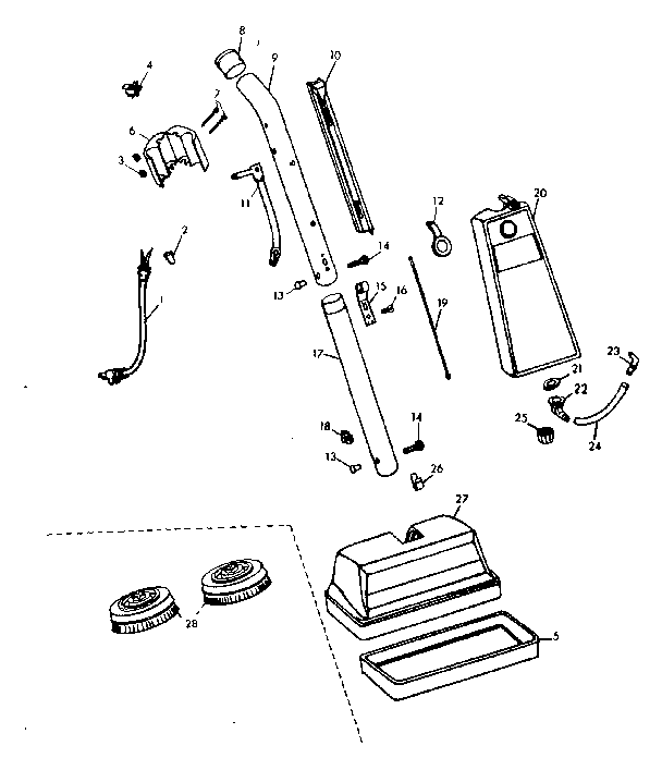 External machine parts