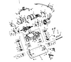 Kenmore 10088101 internal machine parts diagram