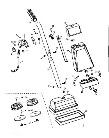 External machine parts