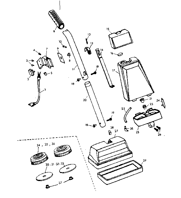 External machine parts