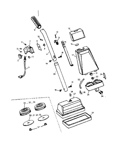 External machine parts