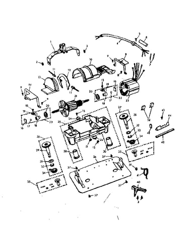 Internal machine parts