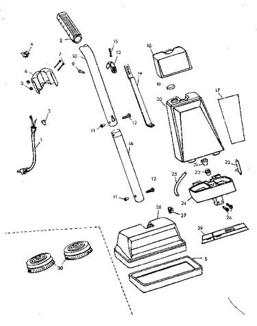 External machine parts