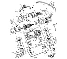 Kenmore 10088550 internal machine parts diagram
