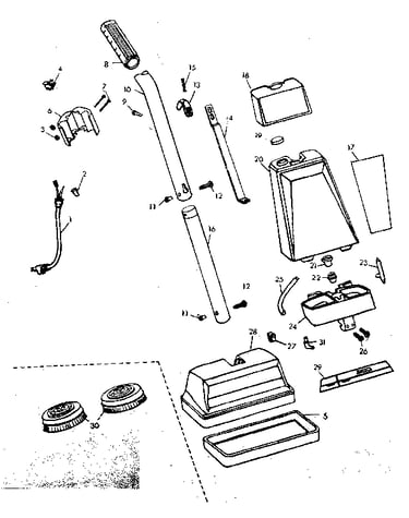 External machine parts