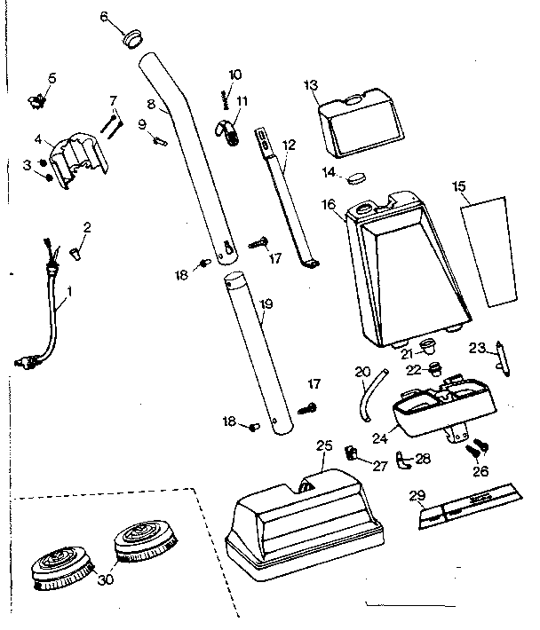 External machine parts