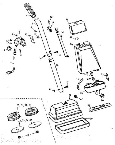 External machine parts