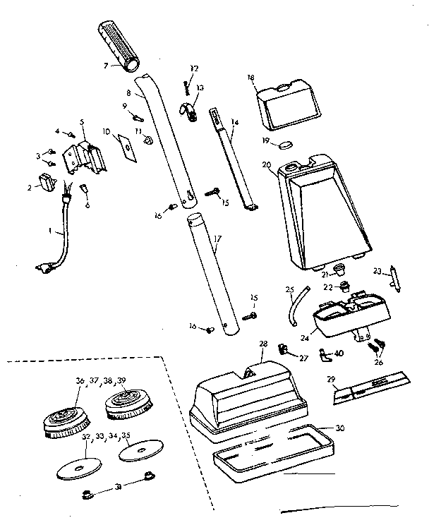 External machine parts