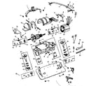 Kenmore 10088602 internal machine parts diagram
