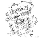 Kenmore 10088610 internal machine parts diagram