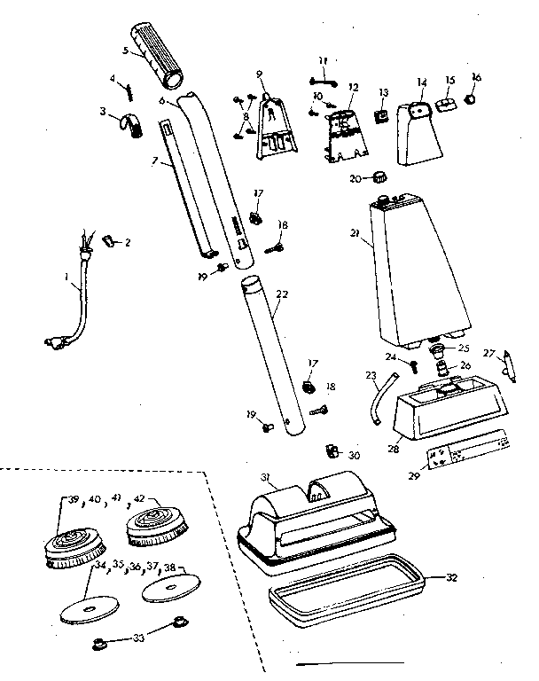 External machine parts