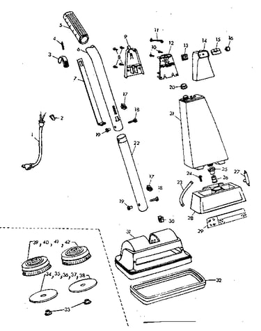 External machine parts