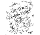 Kenmore 10088700 internal machine parts diagram