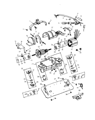 Internal machine parts
