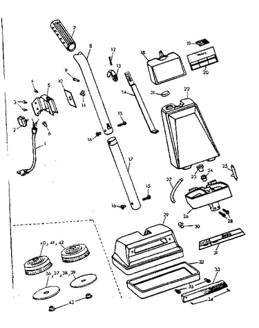 External machine parts