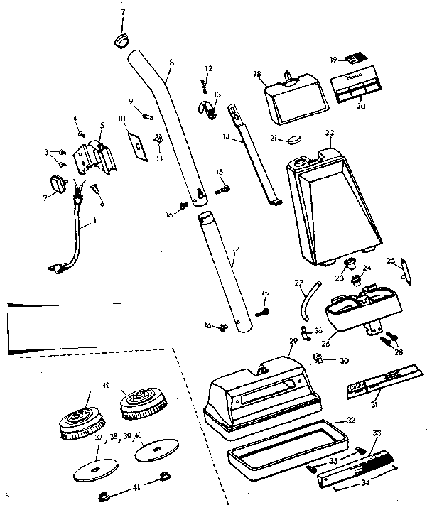 External machine parts
