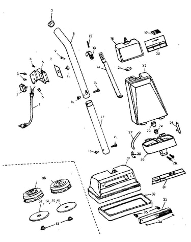 External machine parts