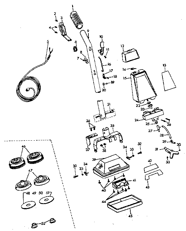External machine parts
