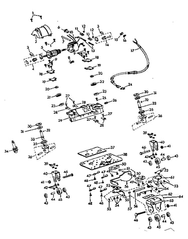Internal machine parts