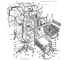 Kenmore 1553227590 oven parts diagram