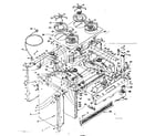 Kenmore 1553567292 top section and outer body diagram