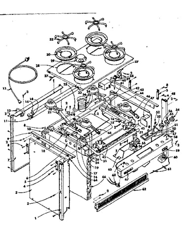 Top section and outer body