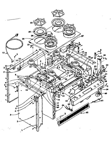 Top section and outer body