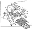 Kenmore 1554507011 oven parts diagram