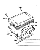Solid panel oven door