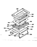 Oven door - model no. 4547292