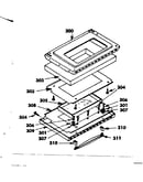Oven door - model no. 4547201