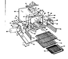 Kenmore 1554547292 oven parts diagram
