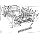 Kenmore 1554557500 top section and outer body diagram