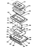 Oven door parts