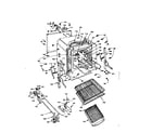 Kenmore 1554557501 oven parts diagram