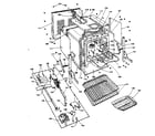 Kenmore 1554557690 oven parts diagram