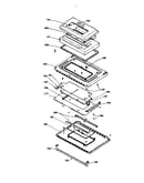 Oven door parts