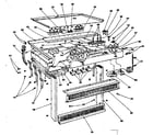 Kenmore 1554557790 top section and outer body parts diagram