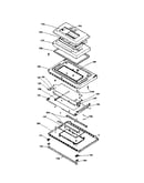 Oven door parts