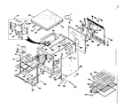 Kenmore 8504237291 body section diagram
