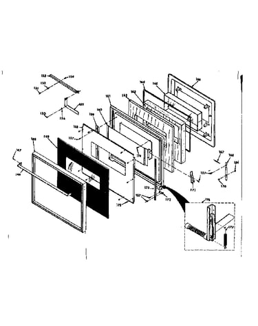 Oven door