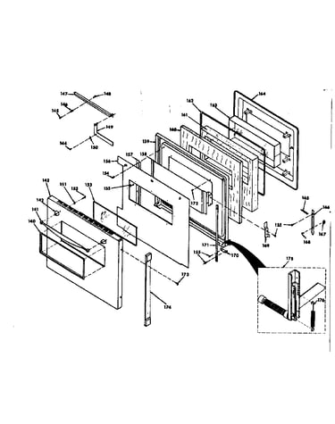 Oven door