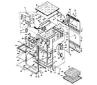 Kenmore 8504277540 body section diagram