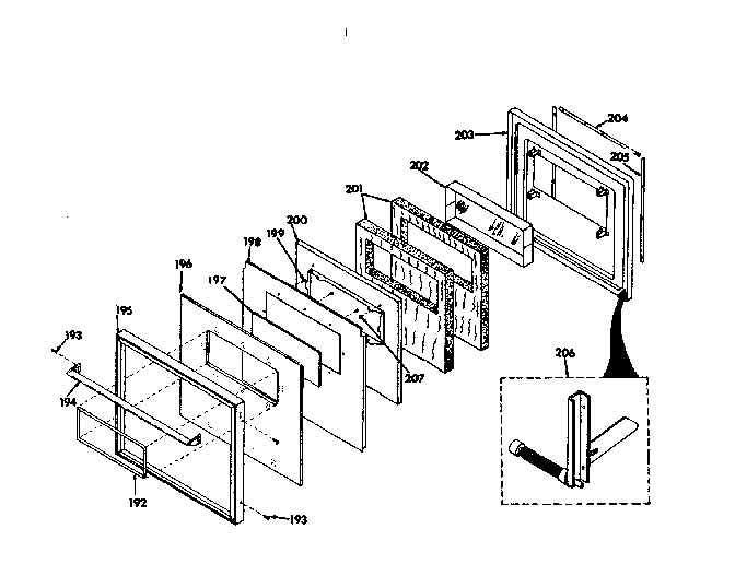 LOWER PORCELAIN DOOR