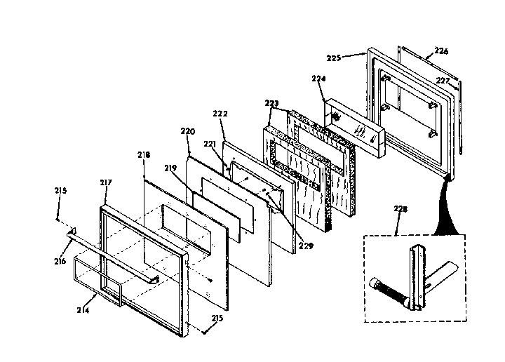 LOWER PORCELAIN DOOR