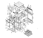 Kenmore 8504287360 body section diagram