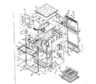 Kenmore 8504287361 body section diagram