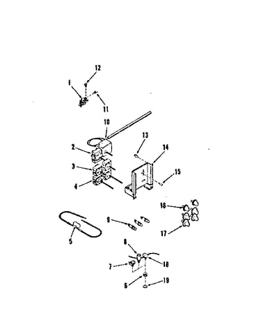 Lower oven control section
