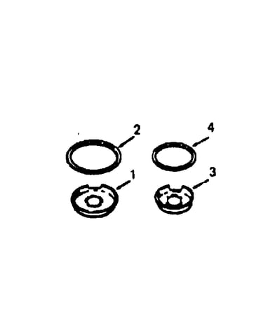 Optional porcelain pan and chrome ring kit