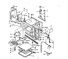 Kenmore 9119898312 cabinet parts diagram